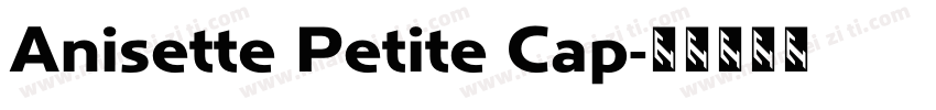 Anisette Petite Cap字体转换